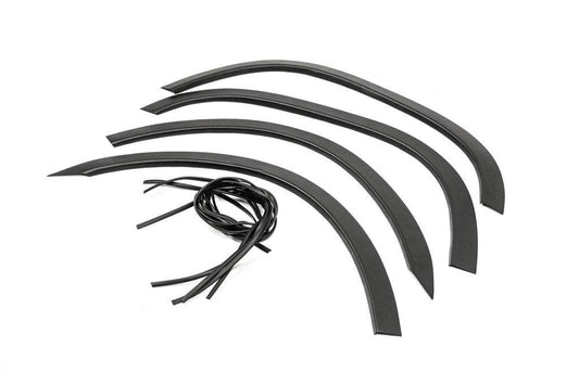 The pads on the arches (1995-2003, 4 pieces, black, ABS) for Citroen Jumpy 1996-2007 - Reelken Auto