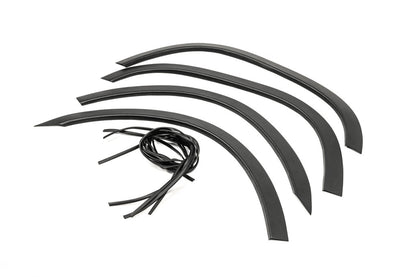 Fender flares (1995-2003, 4 pcs, black, ABS) for Citroen Jumpy 1996-2007 - image 4