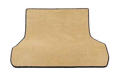 Trunk mat (EVA, Beige) for Toyota Land Cruiser 80 - Reelken Auto