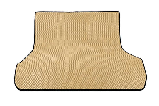 Trunk mat (EVA, Beige) for Toyota Land Cruiser 80 - Reelken Auto