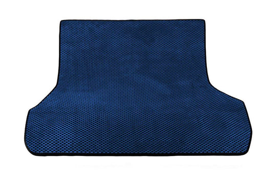 Trunk mat (EVA, Blue) for Toyota Land Cruiser 80 - Reelken Auto