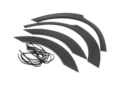 Fender Flares (2011-2019, 4 pcs, black, ABS) for Renault Master 2011-2023 - image 7