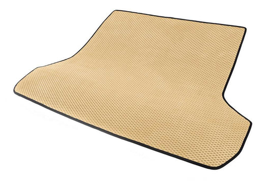 Trunk mat (EVA, Beige) for Toyota Land Cruiser 80 - Reelken Auto