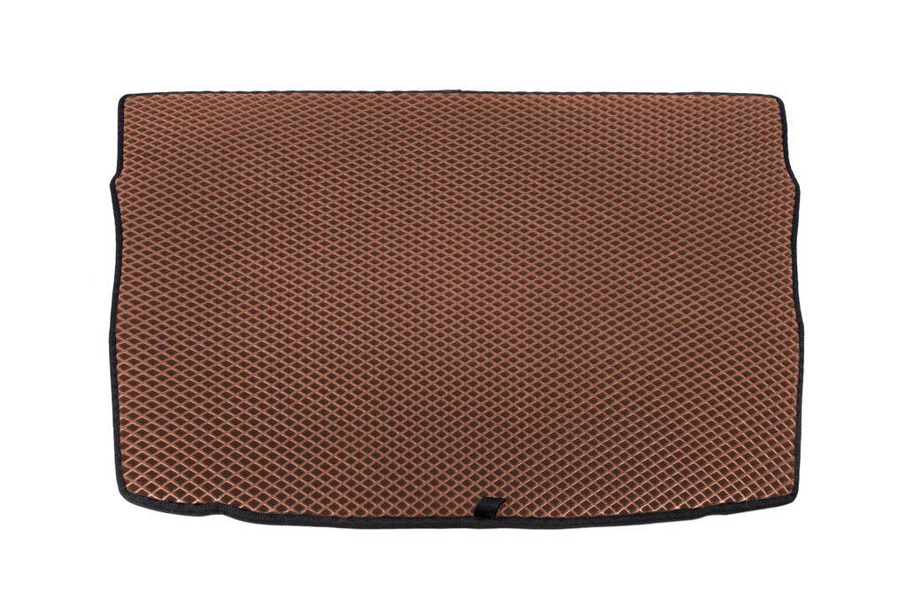 Trunk mat (HB, EVA, Brown) for Volkswagen Golf 7/E-Golf - Reelken Auto
