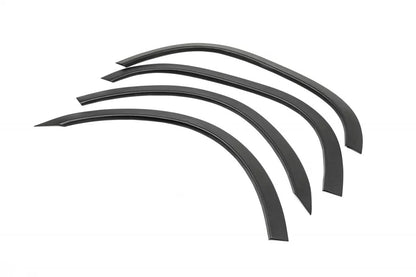 Fender flares (1995-2003, 4 pcs, black, ABS) for Fiat Scudo 1996-2007 - image 2