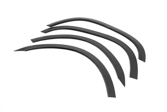 Fender flares (1995-2003, 4 pcs, black, ABS) for Fiat Scudo 1996-2007 - image 2