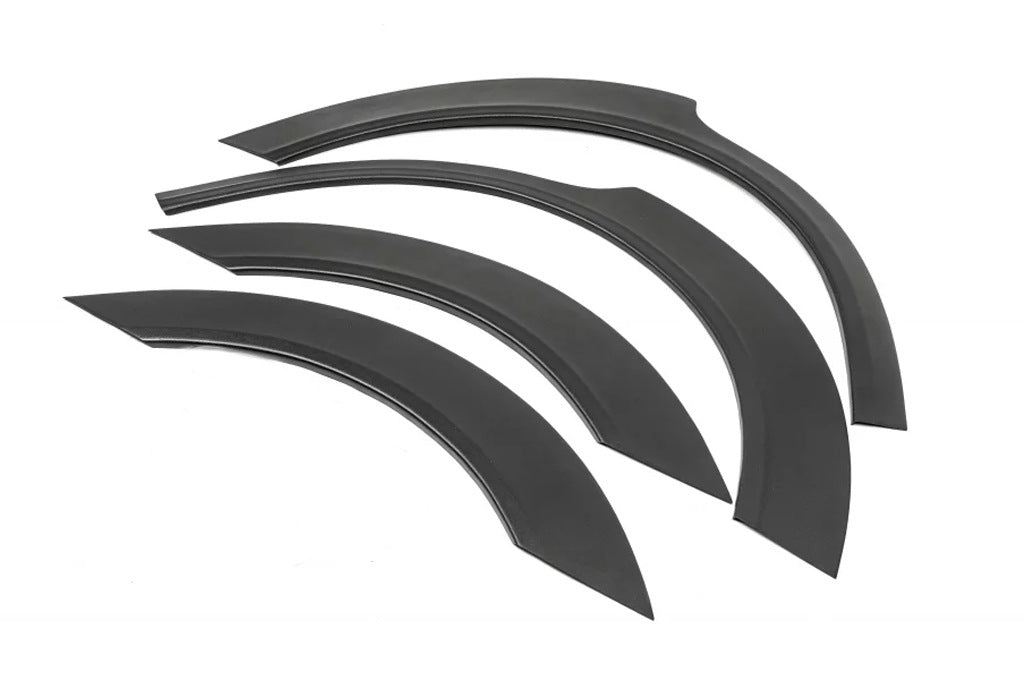 Fender Flares (2011-2019, 4 pcs, black, ABS) for Renault Master 2011-2023 - image 6