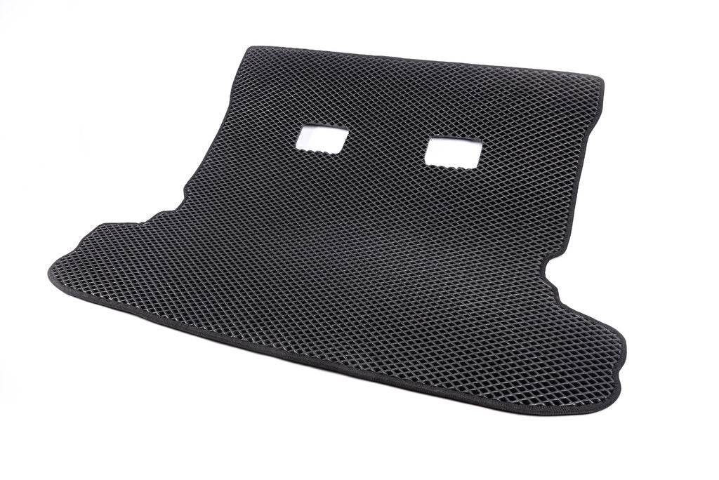 Trunk mat (EVA, Black) for Mitsubishi Pajero Wagon III - Reelken Auto