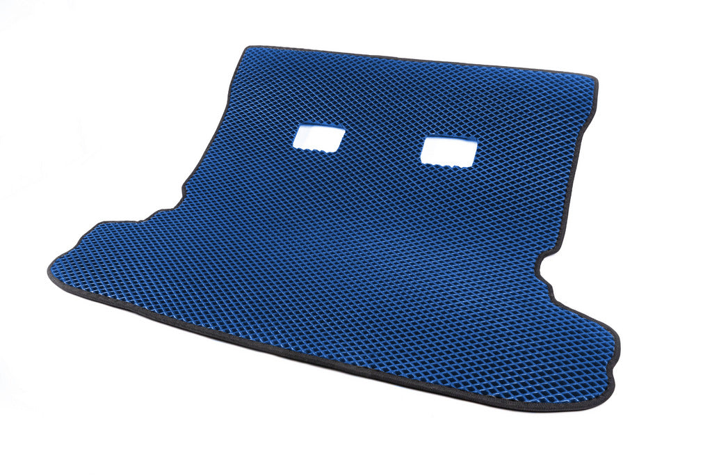 Trunk Mat EVA Blue for Mitsubishi Pajero Wagon IV 2006-2021 - image 2