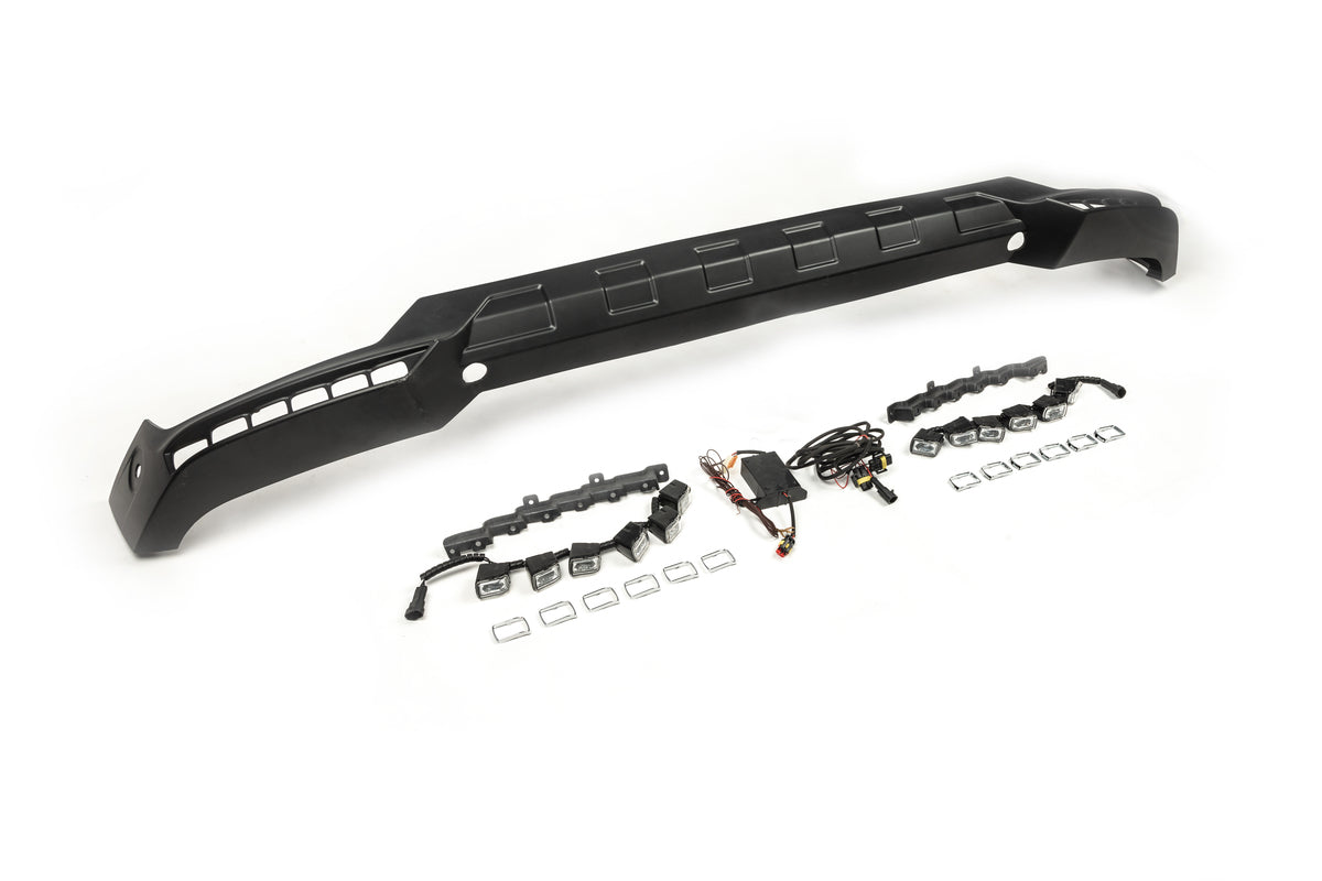 Front bumper lip BRBS for Mercedes G сlass W463 1990-2018 - image 2