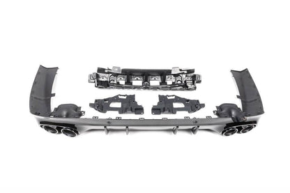 Rear diffuser with nozzles (GT53 design) for Mercedes CLS C257 2018- - Reelken Auto
