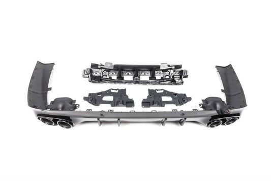 Rear diffuser with nozzles (GT53 design) for Mercedes CLS C257 2018- - Reelken Auto