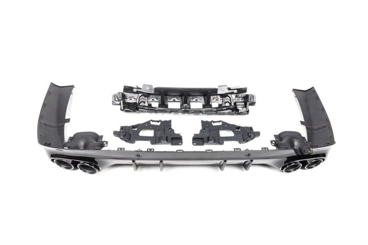 Rear diffuser with exhaust tips (GT53 Design) for Mercedes CLS C257 2018- - image 2