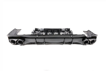 Rear diffuser with exhaust tips (GT53 Design) for Mercedes CLS C257 2018- - image 3