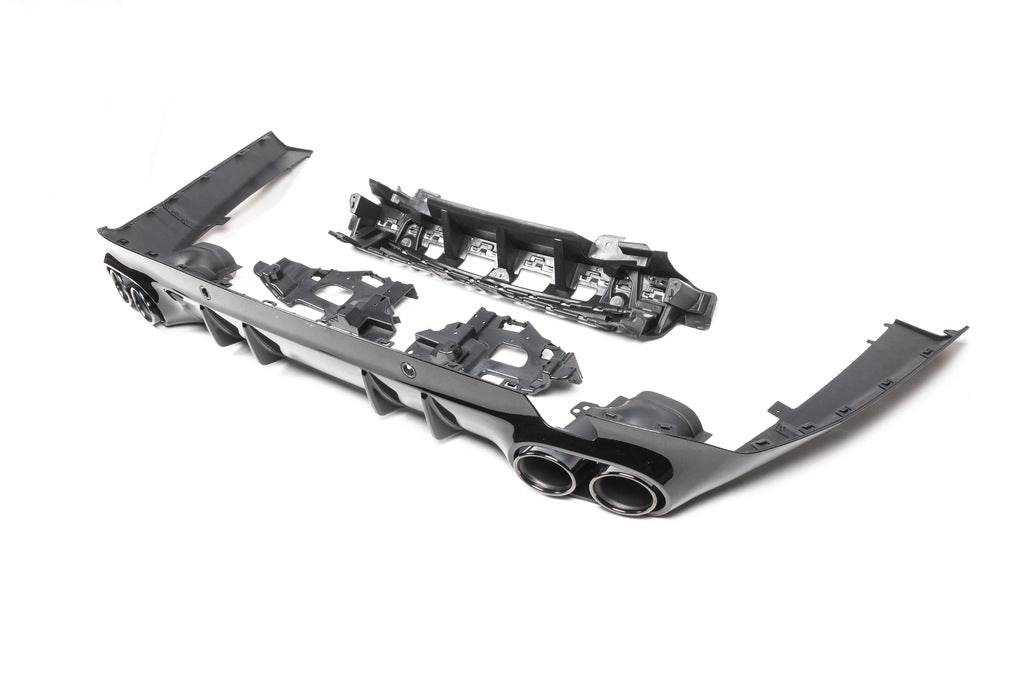 Rear diffuser with nozzles (GT53 design) for Mercedes CLS C257 2018- - Reelken Auto