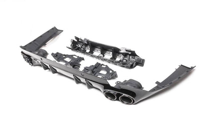 Rear diffuser with nozzles (GT53 design) for Mercedes CLS C257 2018- - Reelken Auto