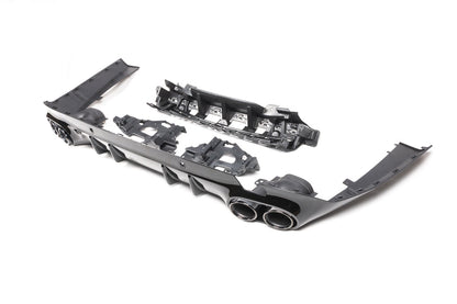 Rear diffuser with exhaust tips (GT53 Design) for Mercedes CLS C257 2018- - image 4