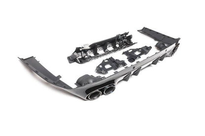 Rear diffuser with nozzles (GT53 design) for Mercedes CLS C257 2018- - Reelken Auto