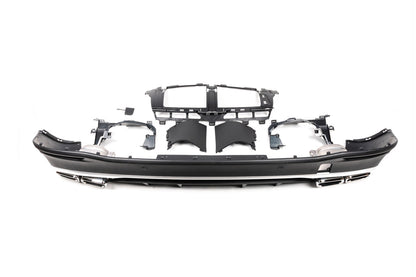 Rear Diffuser GLE63 AMG (with Chrome Tips) for Mercedes GLE W167 2018- - image 3