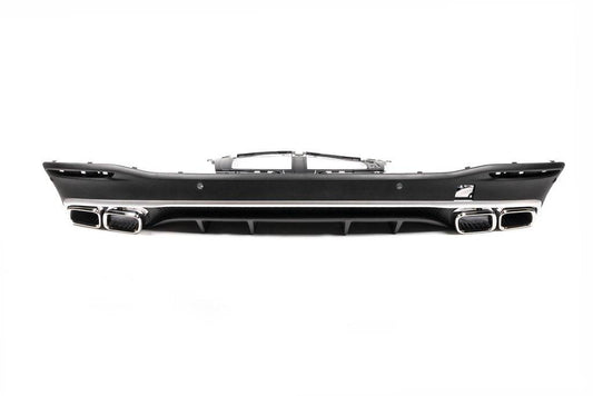 GLE63 AMG rear diffuser (with chrome nozzles) for Mercedes GLE W167 - Reelken Auto