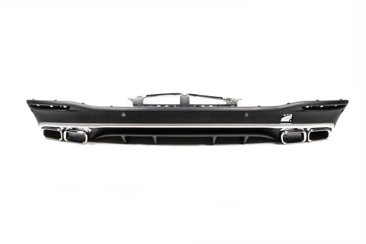 Rear Diffuser GLE63 AMG (with Chrome Tips) for Mercedes GLE W167 2018- - image 2