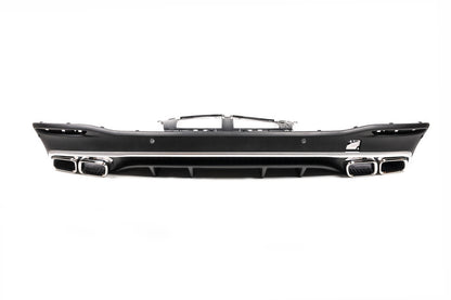 GLS63 AMG rear diffuser (with Chrome inserts) for Mercedes GLS X167 - image 1