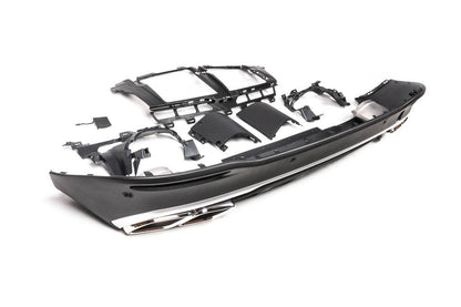 GLE63 AMG rear diffuser (with chrome nozzles) for Mercedes GLE W167 - Reelken Auto