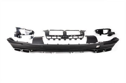 Rear Diffuser GLE63 AMG (with Black Tips) for Mercedes GLE W167 2018- - image 3