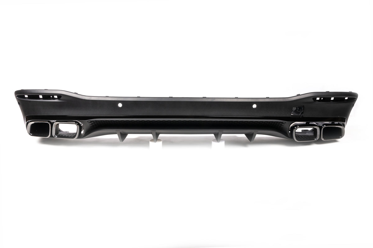 Rear Diffuser GLE63 AMG (with Black Tips) for Mercedes GLE W167 2018- - image 5