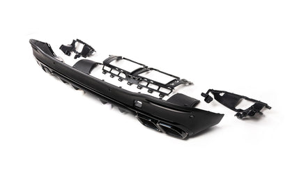 Rear Diffuser GLE63 AMG (with Black Tips) for Mercedes GLE W167 2018- - image 4