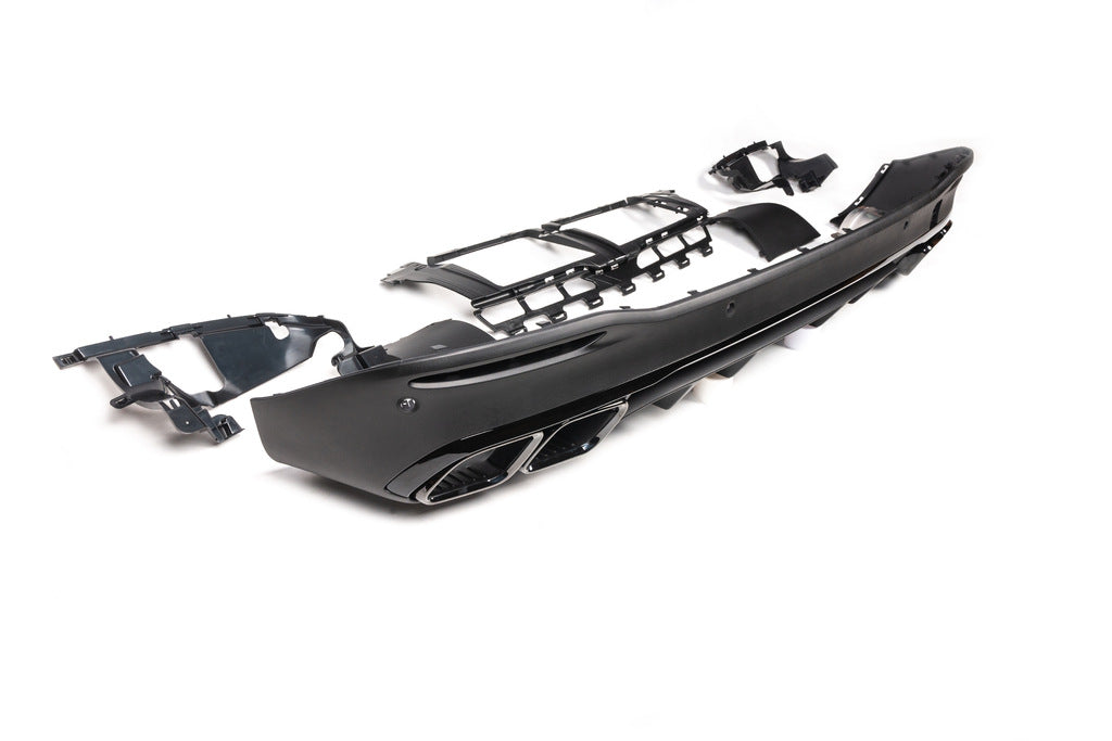 Rear Diffuser GLE63 AMG (with Black Tips) for Mercedes GLE W167 2018- - image 8