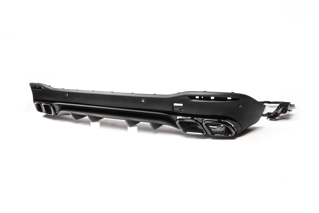 Rear Diffuser GLE63 AMG (with Black Tips) for Mercedes GLE W167 2018- - image 9