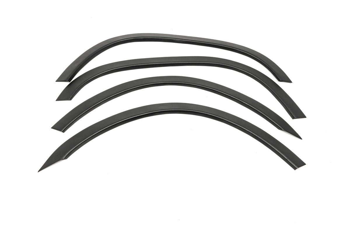 Fender flares (1995-2003, 4 pcs, black, ABS) for Fiat Scudo 1996-2007 - image 1