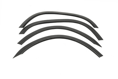 Fender flares (1995-2003, 4 pcs, black, ABS) for Fiat Scudo 1996-2007 - image 1