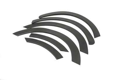 Fender flares (6 pcs, black, ABS) for Renault Trafic 2015- - image 3