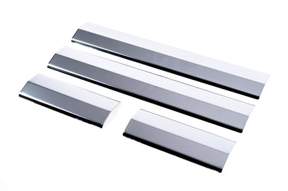 Carmos Stainless Steel Door Sill Protectors (4 pcs) for Opel Astra H 2004-2013 - image 1