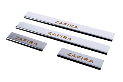 Sill Carmos (4-piece, stainless steel.) for Opel Zafira C Tourer 2011-2019 - Reelken Auto