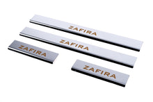 Carmos Door Sill Protectors (4 pcs, Stainless Steel) for Opel Zafira C Tourer 2011-2019 - image 1