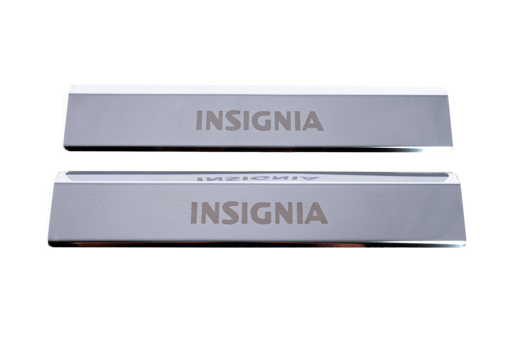 Interior door sill protectors Carmos (2 pcs, stainless steel) for Opel Insignia 2008-2017 - image 2