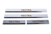 Carmos Door Sill Protectors (4 pcs, Stainless Steel) for Opel Vectra B 1995-2002 - image 2