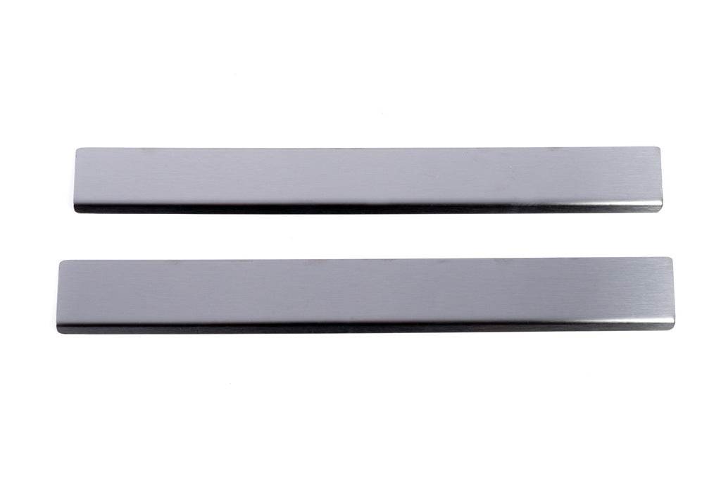 Sill Carmos (2 PCs, stainless steel) for Opel Combo 2012-2018 - Reelken Auto
