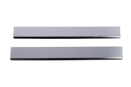 Carmos Door Sill Protectors (2 pcs, Stainless Steel) for Opel Combo 2012-2018 - image 2