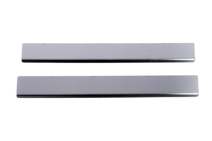 Carmos Door Sill Protectors (2 pcs, Stainless Steel) for Opel Combo 2012-2018 - image 2