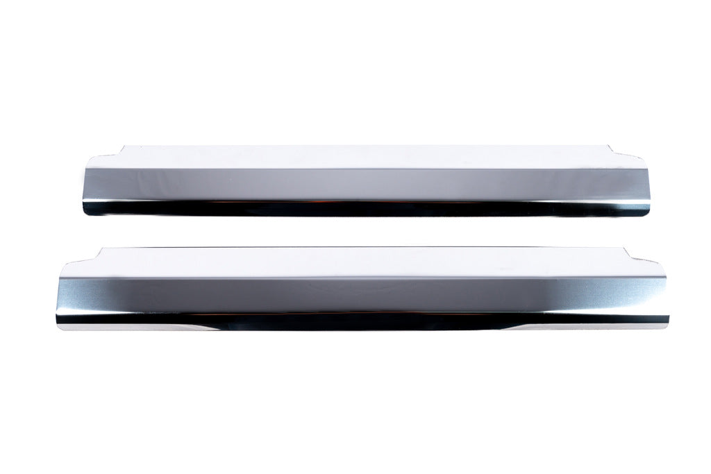 Stainless Steel Door Sill Covers for Plastic Sills (2 pcs) for Nissan Qashqai 2014-2021 - image 2