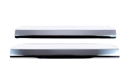 Stainless Steel Door Sill Covers for Plastic Sills (2 pcs) for Nissan Qashqai 2014-2021 - image 2