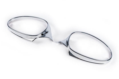 Chrome overlays for mirrors 2005-2008 (2 pcs, ABS) for BMW 3 series E-90/91/92/93 2005-2011 - Reelken Auto