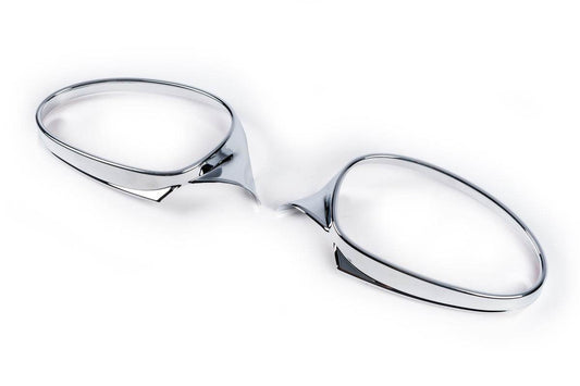 Chrome overlays for mirrors 2005-2008 (2 pcs, ABS) for BMW 3 series E-90/91/92/93 2005-2011 - Reelken Auto