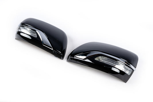 Mirror Covers (with Indicator, Style 2016) for Toyota Land Cruiser Prado 150 2009-2023 - image 1