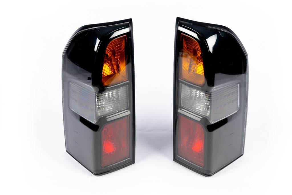 Rear lights Dark Safari (2004-2008, 2 pcs) for Nissan Patrol Y61 1997-2011 - Reelken Auto