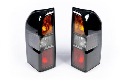 Rear lights Dark Safari (2004-2008, 2 pcs) for Nissan Patrol Y61 1997-2011 - Reelken Auto